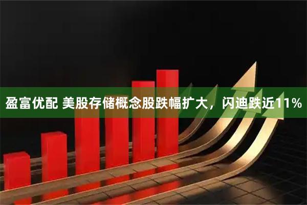 盈富优配 美股存储概念股跌幅扩大，闪迪跌近11%